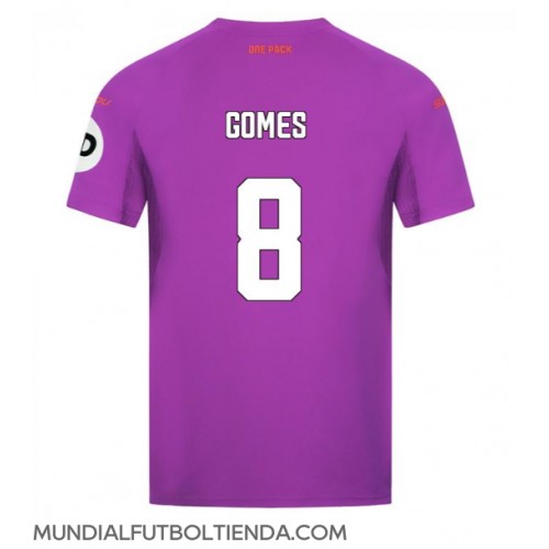 Camiseta Wolves Joao Gomes #8 Tercera Equipación Replica 2024-25 mangas cortas